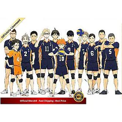 Haikyuu Poster Merch -  Karasuno Team Members