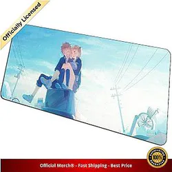 Haikyuu Mouse Pad Merch -  Hitoka Yachi x Hinata