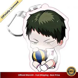Haikyuu Keychain Merch -  Ushijima Wakatoshi