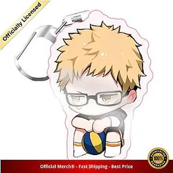 Haikyuu Keychain Merch -  Tsukishima