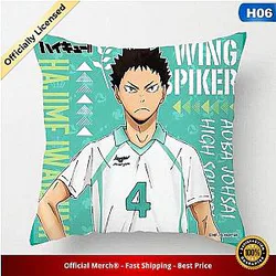 Haikyuu Pillow Case Merch -  Hajime Iwaizumi