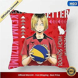 Haikyuu Pillow Case Merch -  45x45cm Kenma Kozume Pillow Case