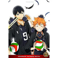 Haikyuu Poster Merch -  Hinata x Kageyama with  Crow