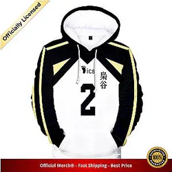Haikyuu Hoodie Merch -  Tatsuki Washio