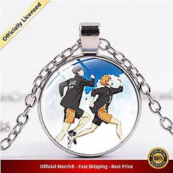 Haikyuu Necklace Merch -  Kageyama and Hinata Karusuno High