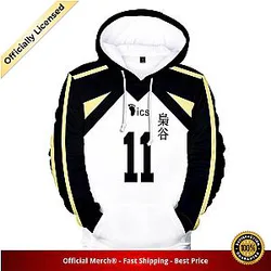 Haikyuu Hoodie Merch -  Haruki Komi