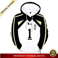 Haikyuu Hoodie Merch -  Fukurodani Team