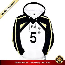 Haikyuu Hoodie Merch -  Akaashi Keiji