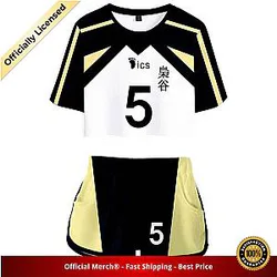 Haikyuu Girl Uniform Merch -  Keiji Akaashi number 5