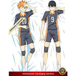Haikyuu Body Pillow Case Merch -  150cm Tobio Kageyama x Hinata Shoyo Pillow Case