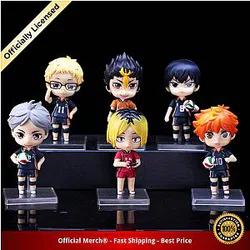 Haikyuu Nendoroid - Set of 10cm Haikyuu Characters Anime Figure