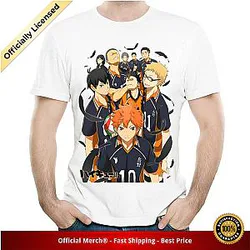 Haikyuu T Shirt - Karasuno High School Short Sleeve Casual T-shirt