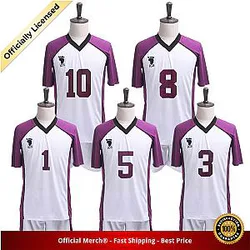 Haikyuu Cosplay Uniform - Haikyuu Season 3 Shiratorizawa Academy Uniforms Sportwear Costume Sets