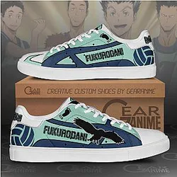 Fukurodani Academy Skate Shoes Haikyuu Anime Custom Shoes