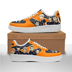 Haikyuu Karasuno Air Force Sneakers Team Haikyuu Anime Shoes