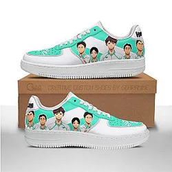 Haikyuu Aobajohsai High Air Force Sneakers Team Haikyuu Anime Shoes
