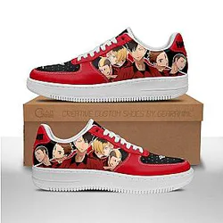 Haikyuu Nekoma High Air Force Sneakers Team Haikyuu Anime Shoes