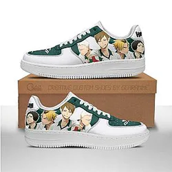 Haikyuu Date Tech High Air Force Sneakers Team Haikyuu Anime Shoes