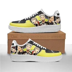 Haikyuu Fukurodani Academy Air Force Sneakers Team Haikyuu Anime Shoes