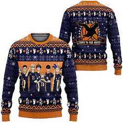 Haikyuu Sweaters - Haikyuu Take to the Sky Ugly Christmas Sweater 2024