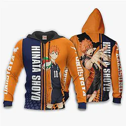 Karasuno Hinata Shoyo Hoodie Haikyuu Custom Anime Shirt