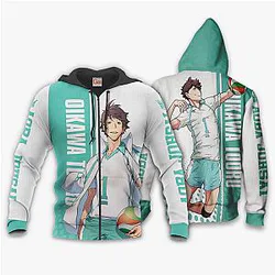 Aoba Johsai Oikawa Tooru Hoodie Haikyuu Custom Anime Shirt