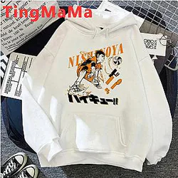 Haikyuu Hoodies - Anime Cotton Blend Harajaku Style Pullover Hoodie