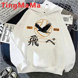 Haikyuu Hoodies - Fashion Anime Printing Pullover Hoodie Cotton Material