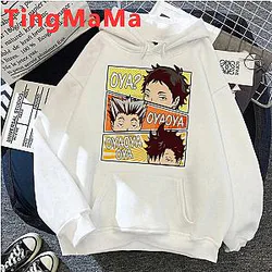 Haikyuu Hoodies - New Anime Printing Harajaku Style Pullover Hoodie