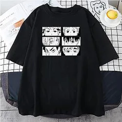 Haikyuu T-shirts - Haikyuu Characters Print Classic T-shirt