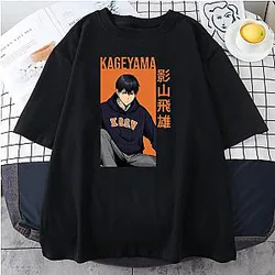 Haikyuu T-shirts - New Fashion Cotton Printing Classic T-shirt