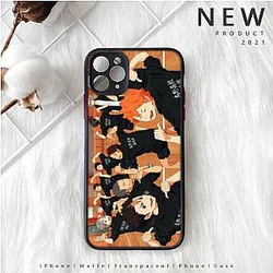 Haikyuu iPhone Case - Haikyuu Team Silicone Soft iPhone Back Cover