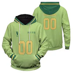 Haikyuu Team Kakugawa Unisex Hoodie Personalized