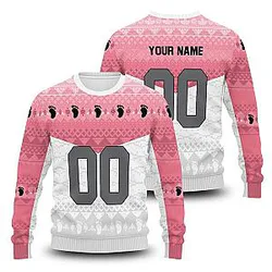 Haikyuu Team Wakutani Christmas Unisex Wool Sweater Personalized