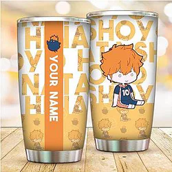 Haikyuu Chibi Hinata Shoyo Tumbler Personalized