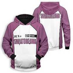 Haikyuu F1 Shiratorizawa Unisex Hoodie Personalized