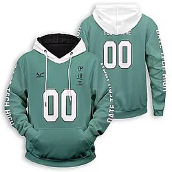 Haikyuu Team Datekou Libero Unisex Hoodie Personalized