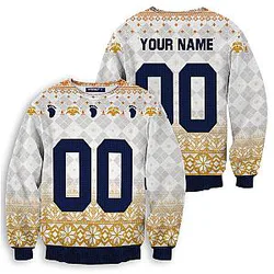 Haikyuu Team Schweiden Adlers Christmas Unisex Wool Sweater Personalized