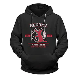 Haikyuu Nekoma Constantly Flowing Unisex Hoodie Personalized
