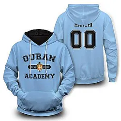Haikyuu Ouran Academy Unisex Hoodie Personalized