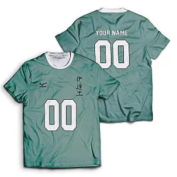 Haikyuu Team Datekou Libero Unisex Shirt Personalized