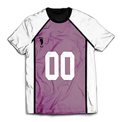 Haikyuu Team Shiratorizawa Libero Unisex T-Shirt Personalized