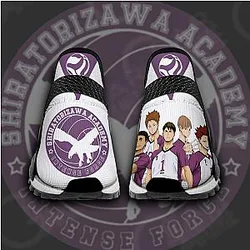 Shiratorizawa Academy NMD Shoes Haikyuu Custom Anime Shoes