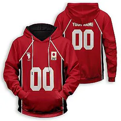 Haikyuu Team National Unisex Hoodie Personalized