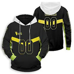 Haikyuu Team Itachiyama Libero Unisex Hoodie Personalized