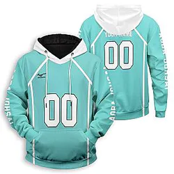 Haikyuu Team Aoba Johsai High Libero Unisex Hoodie Personalized (Copy)