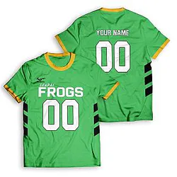 Haikyuu Team Sendai Frogs Unisex Shirt Personalized