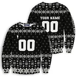 Haikyuu Team Inarizaki Christmas Unisex Wool Sweater Personalized