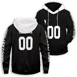 Haikyuu Team Inarizaki Unisex Hoodie Personalized