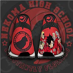 Nekoma High NMD Shoes Haikyuu Custom Anime Shoes